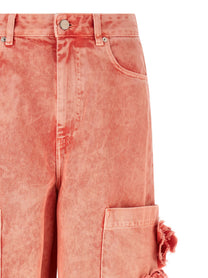 Ganni Cropped Jeans Blue