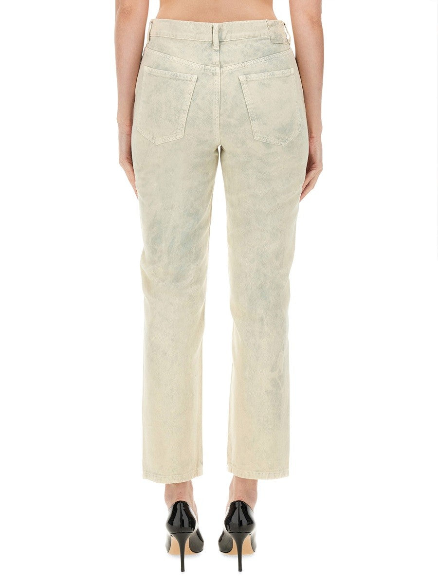 Moschino Jeans Women's Cropped Jeans Blue