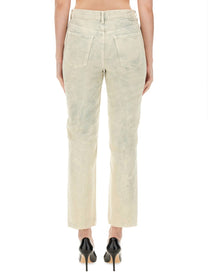 Moschino Jeans Women's Cropped Jeans Blue