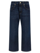 Brunello Cucinelli Cropped Jeans Blue