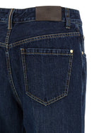 Brunello Cucinelli Cropped Jeans Blue