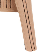 Elisabetta Franchi Cropped Knit Cardigan Blue, view 4