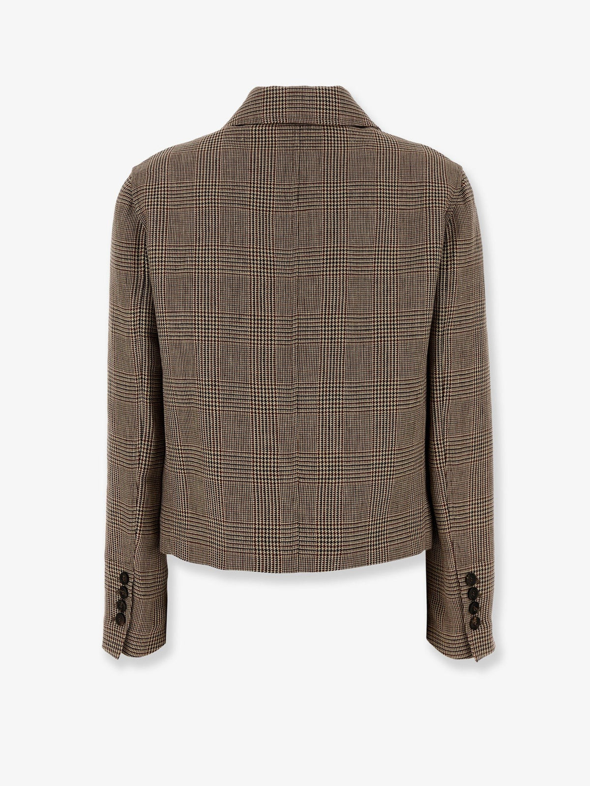 Brunello Cucinelli Women's Cropped Linen Jacket Beige