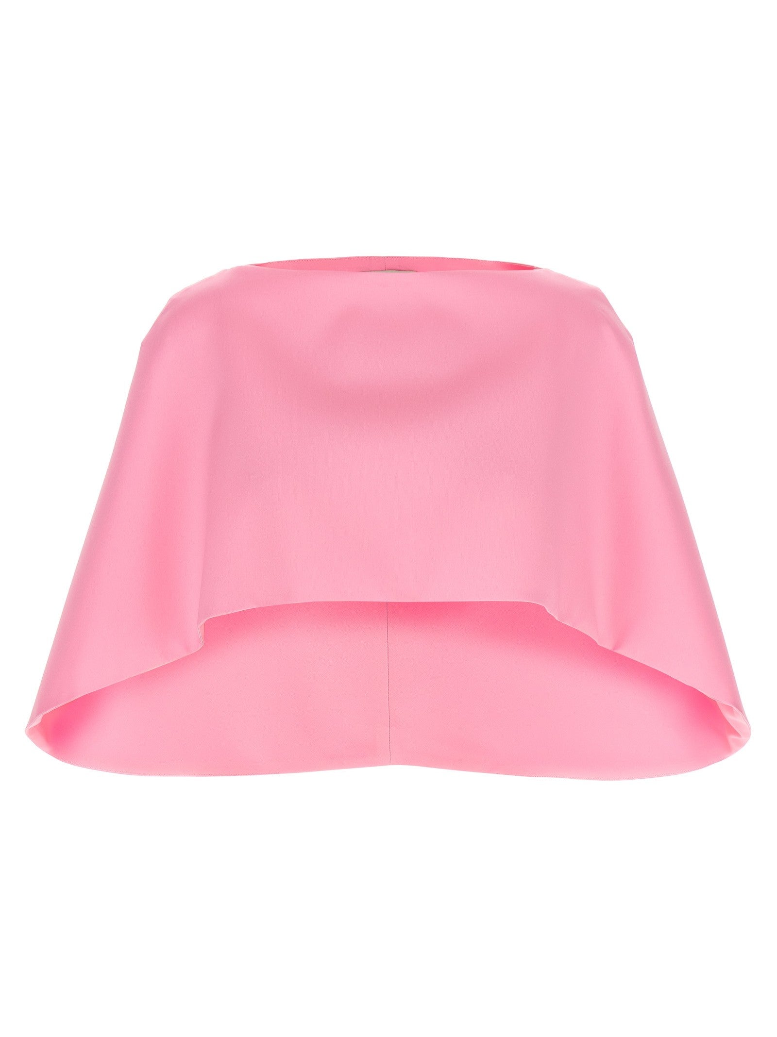 Alberta Ferretti Cropped Mantle Blue