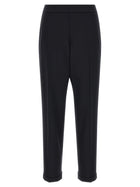 Alberto Biani Cropped Pants Black