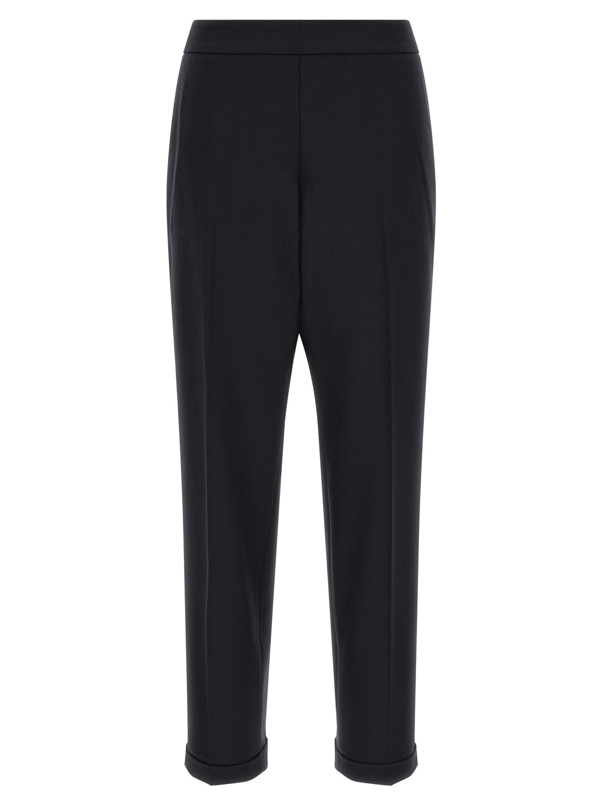Alberto Biani Cropped Pants Black