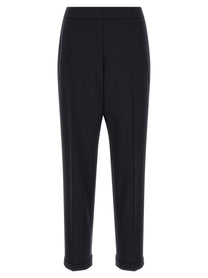 Alberto Biani Cropped Pants Black