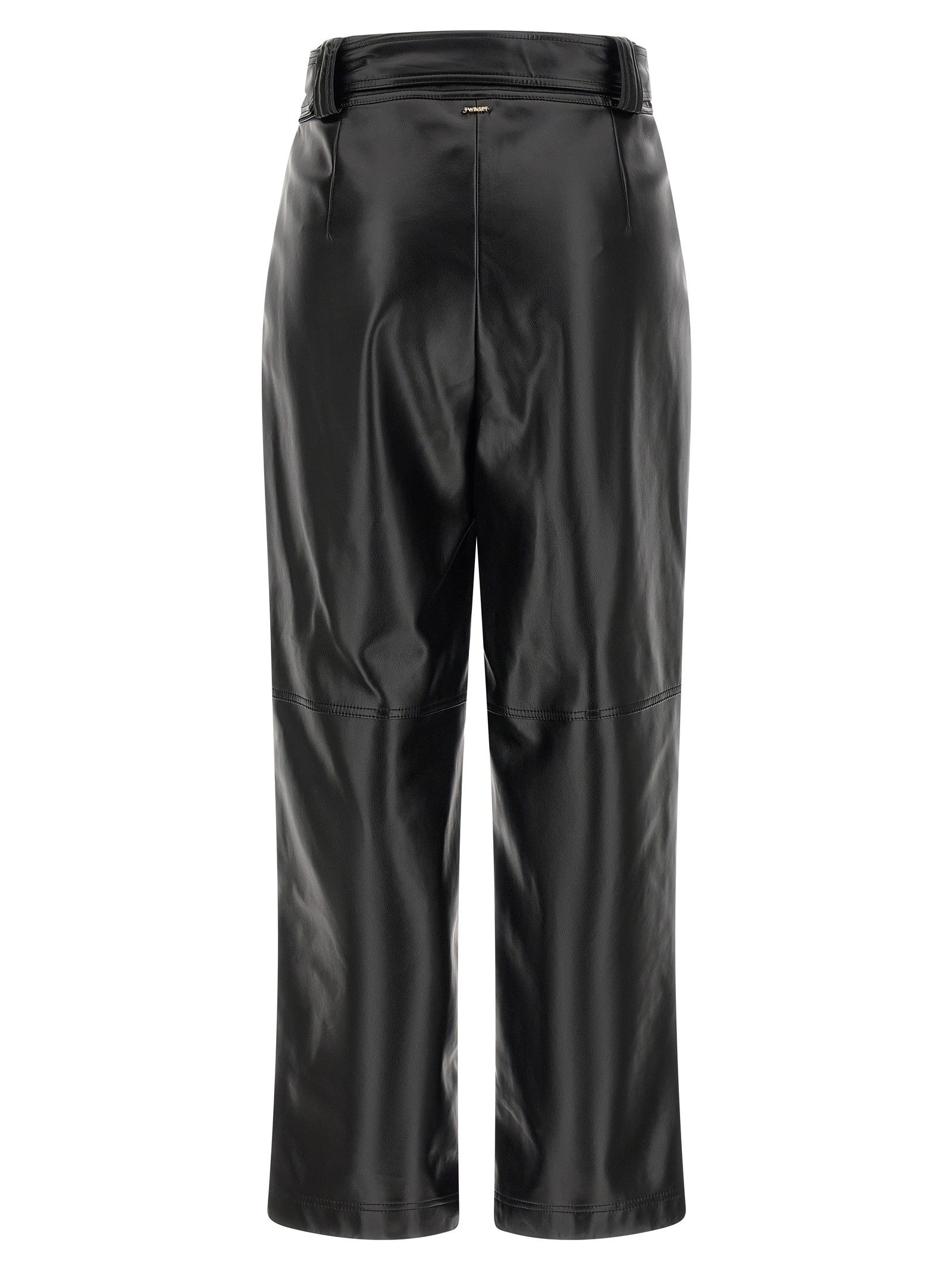 Twin Set Cropped Pants Black