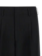 Comme Des Garçons Cropped Pants Black