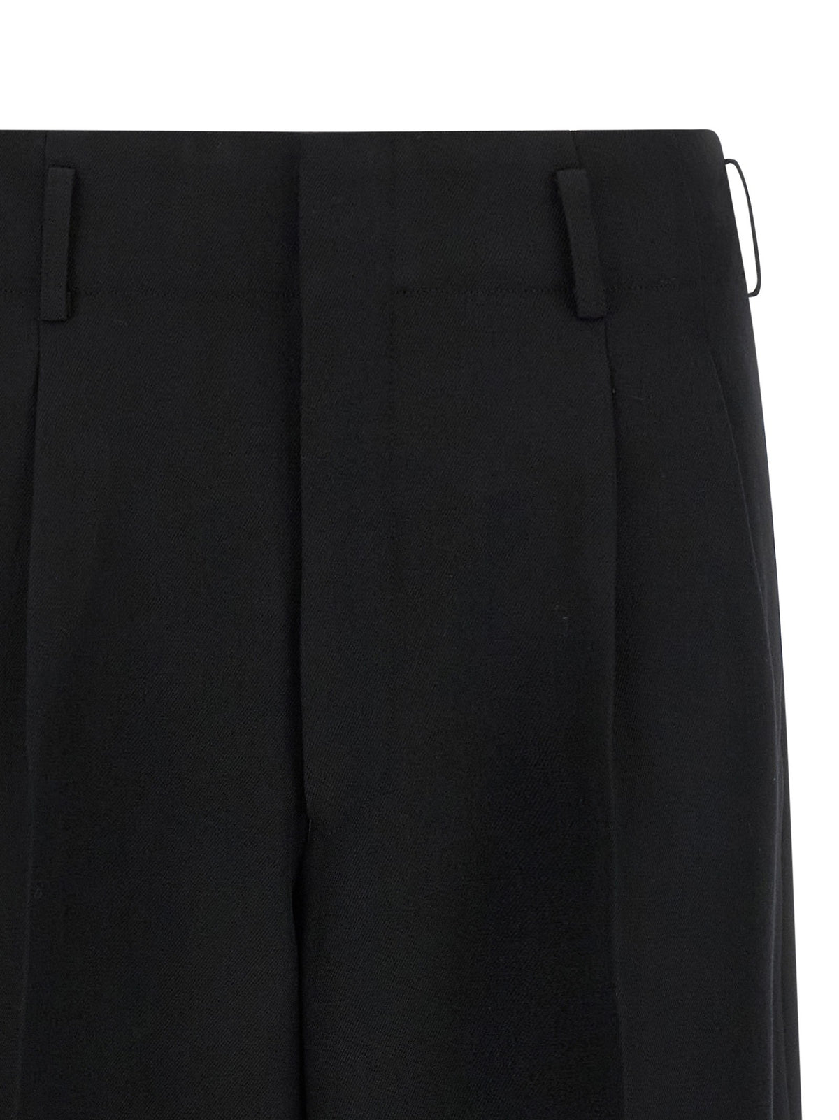 Comme Des Garçons Cropped Pants Black