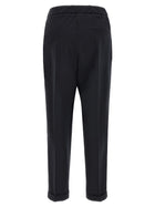 Alberto Biani Cropped Pants Black, view 2