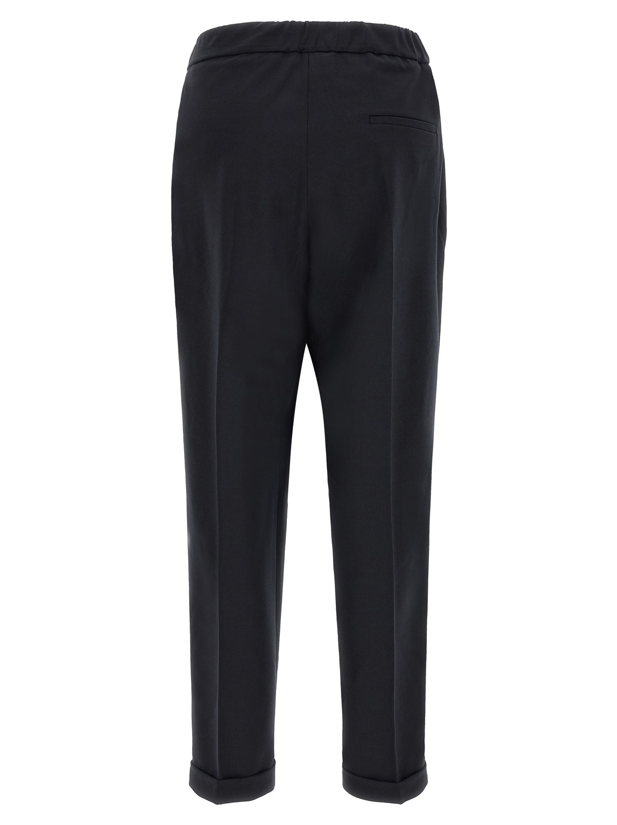Alberto Biani Cropped Pants Black, view 2