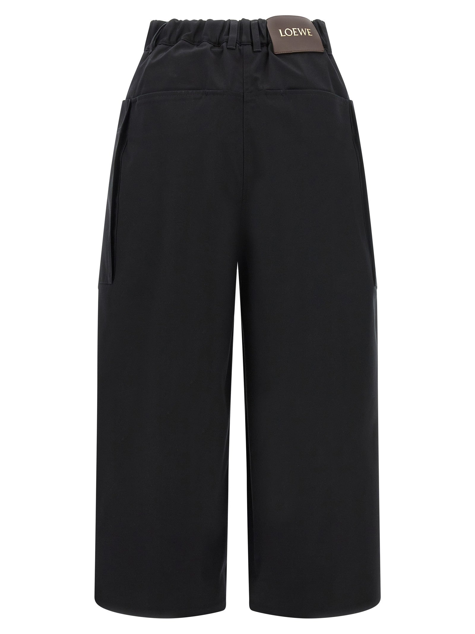 Loewe Cropped Pants Black