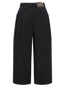 Loewe Cropped Pants Black
