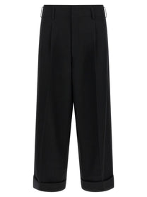 Comme Des Garçons Cropped Pants Black