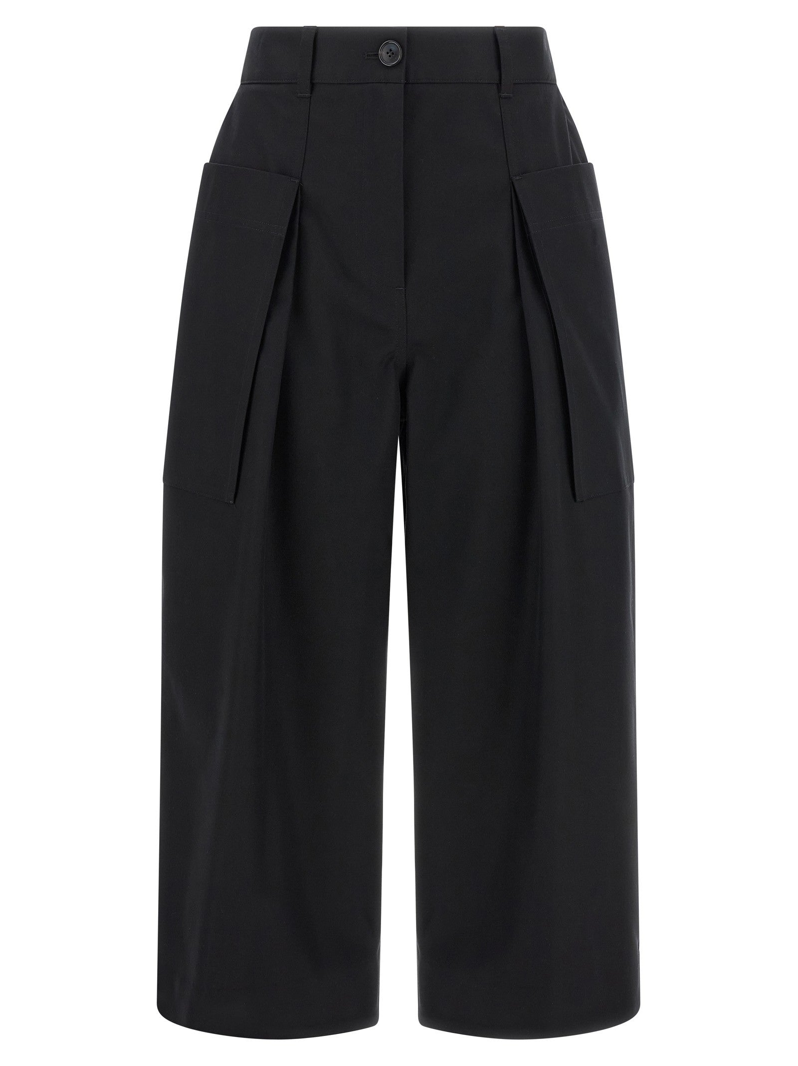 Loewe Cropped Pants Black