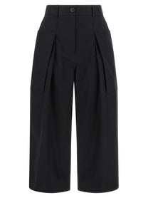 Loewe Cropped Pants Black