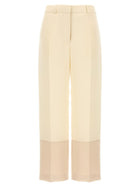 Tory Burch Cropped Pants White