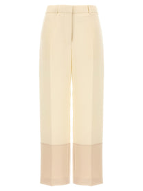 Tory Burch Cropped Pants White