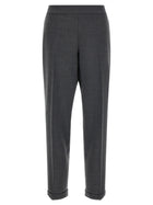 Alberto Biani Cropped Pants Grey