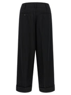 Comme Des Garçons Cropped Pants Black