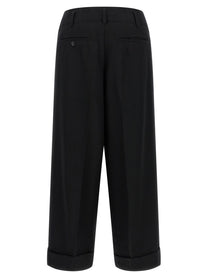 Comme Des Garçons Cropped Pants Black