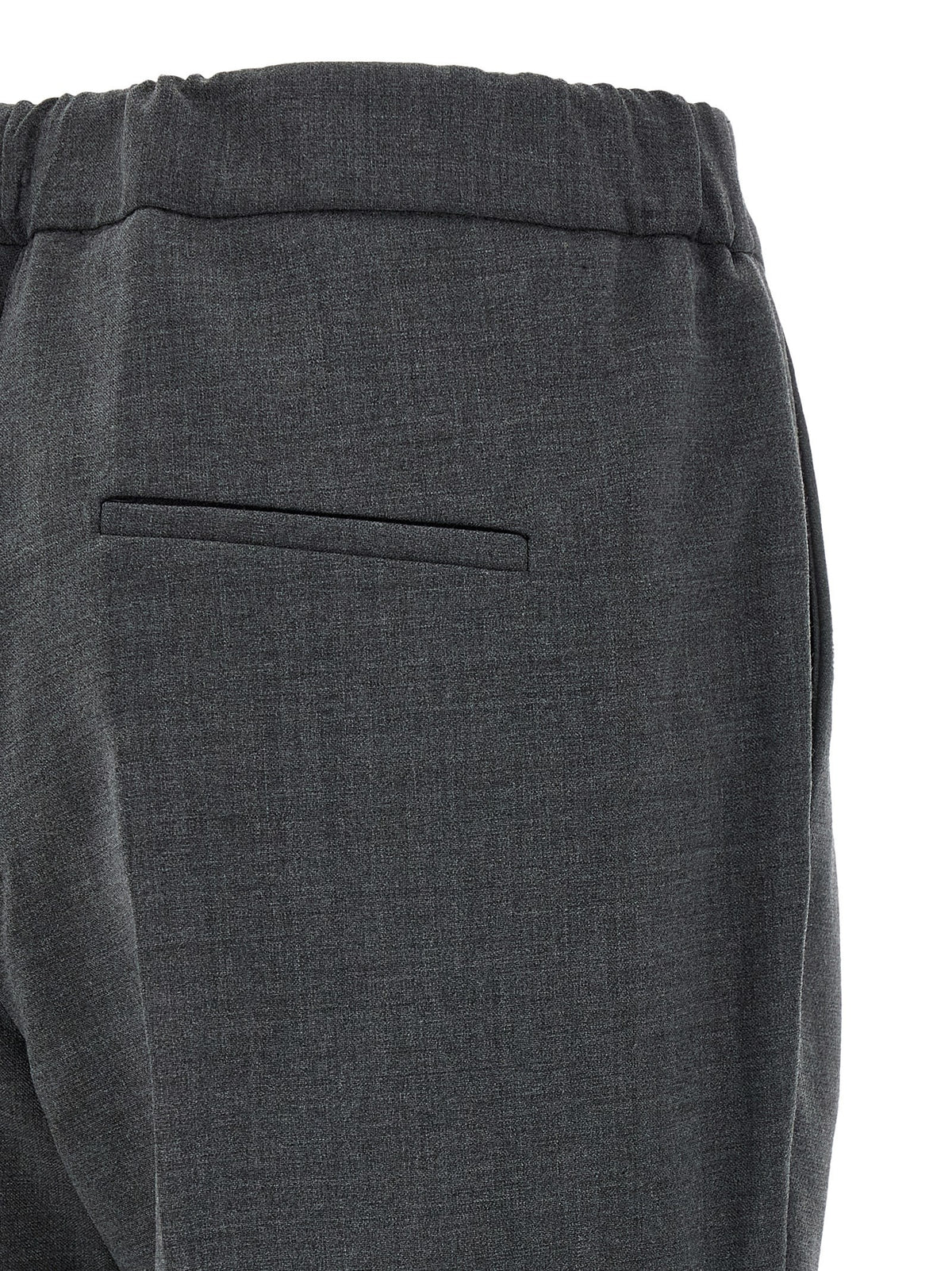 Alberto Biani Cropped Pants Grey, view 4