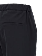 Alberto Biani Cropped Pants Black, view 4