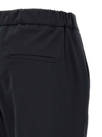 Alberto Biani Cropped Pants Black, view 4