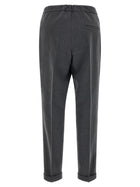 Alberto Biani Cropped Pants Grey, view 2
