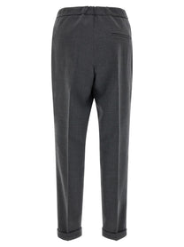 Alberto Biani Cropped Pants Grey, view 2