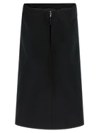Rick Owens Cropped Sheath Dress Black, view 2