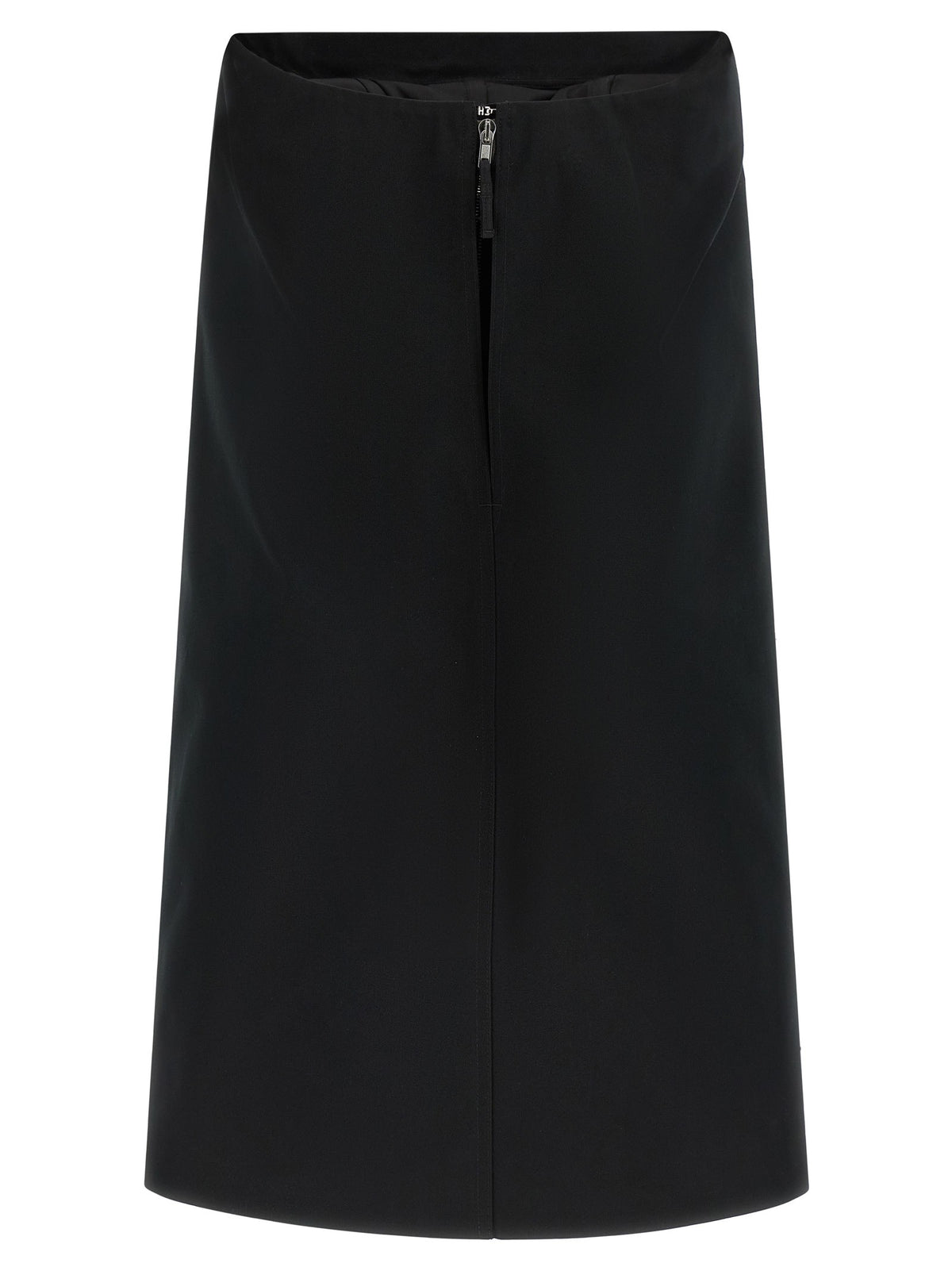 Rick Owens Cropped Sheath Dress Black, view 2