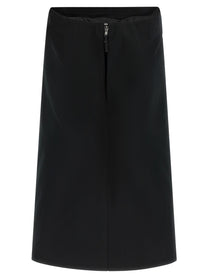 Rick Owens Cropped Sheath Dress Black, view 2
