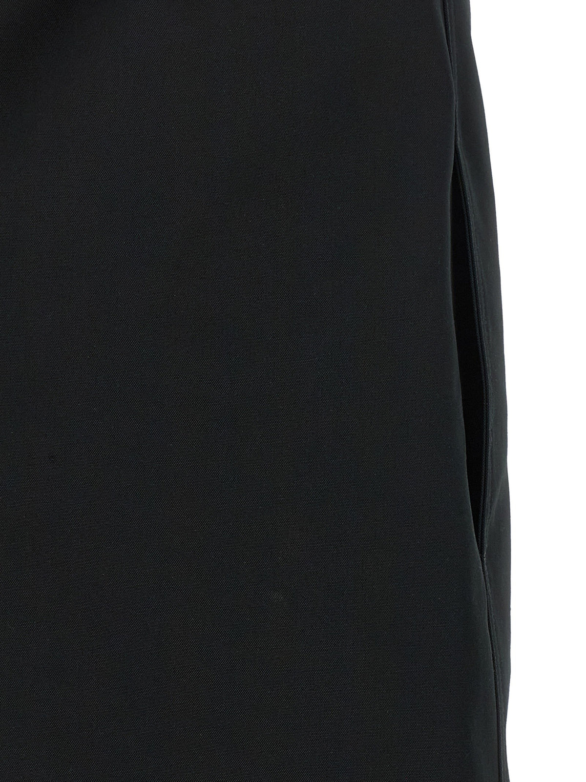 Rick Owens Cropped Sheath Dress Black, view 4