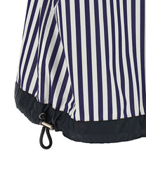 Sacai Cropped Shirt Blue