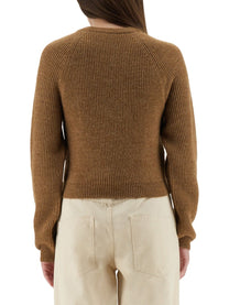 Moschino Women's Cropped Shirt Brown