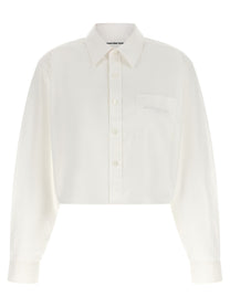 alexanderwang Cropped Shirt White