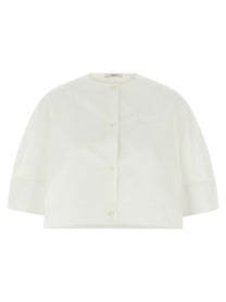 Givenchy Cropped Shirt White