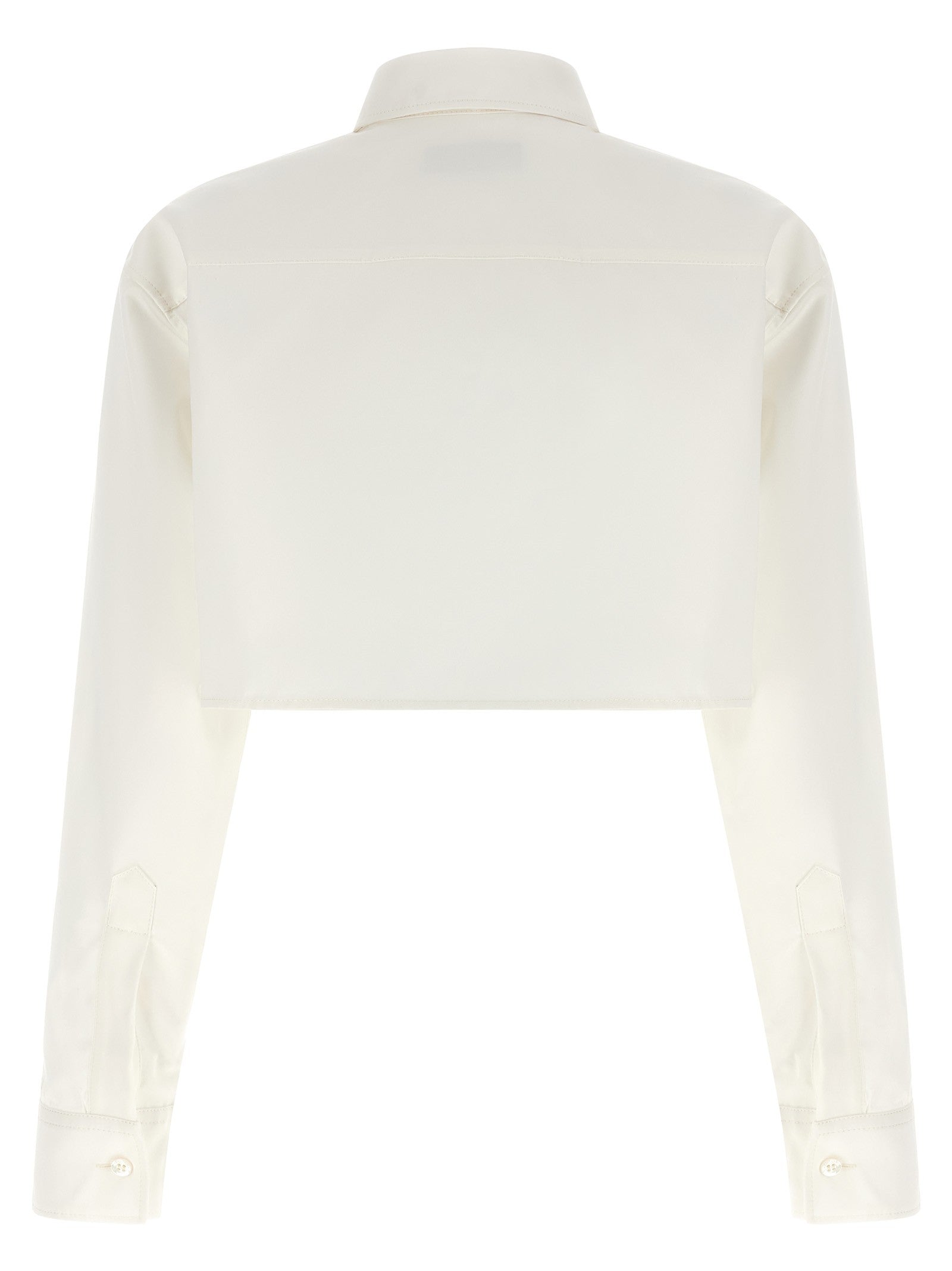 Balenciaga Cropped Shirt White