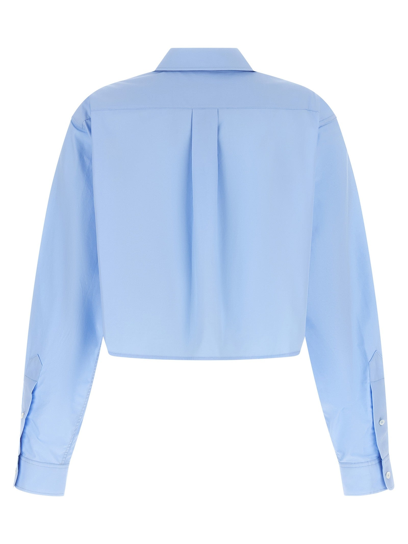 alexanderwang Cropped Shirt Blue