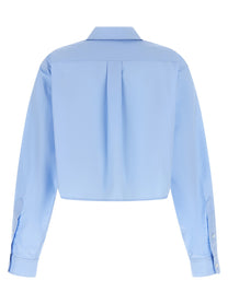 alexanderwang Cropped Shirt Blue