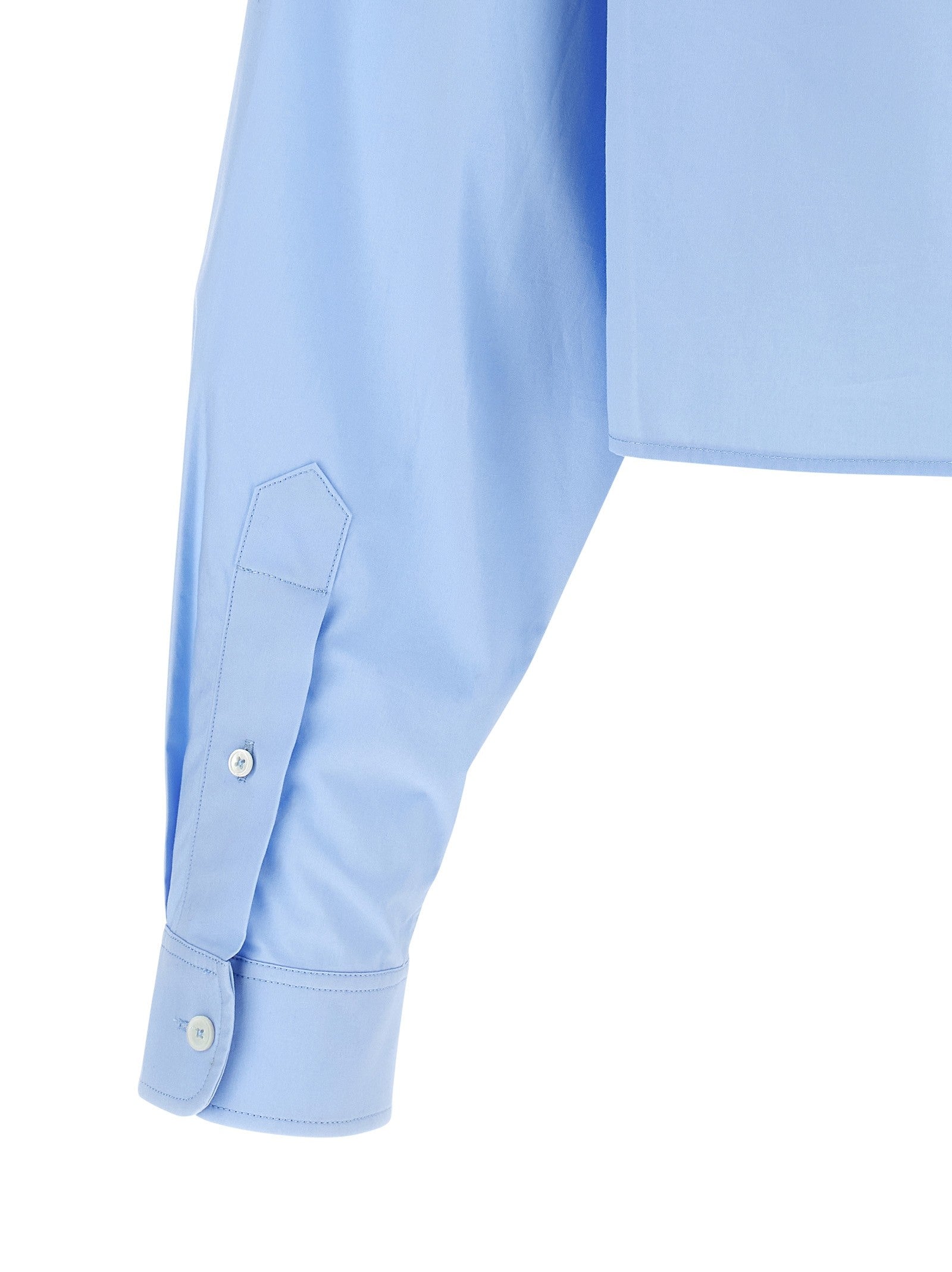 alexanderwang Cropped Shirt Blue