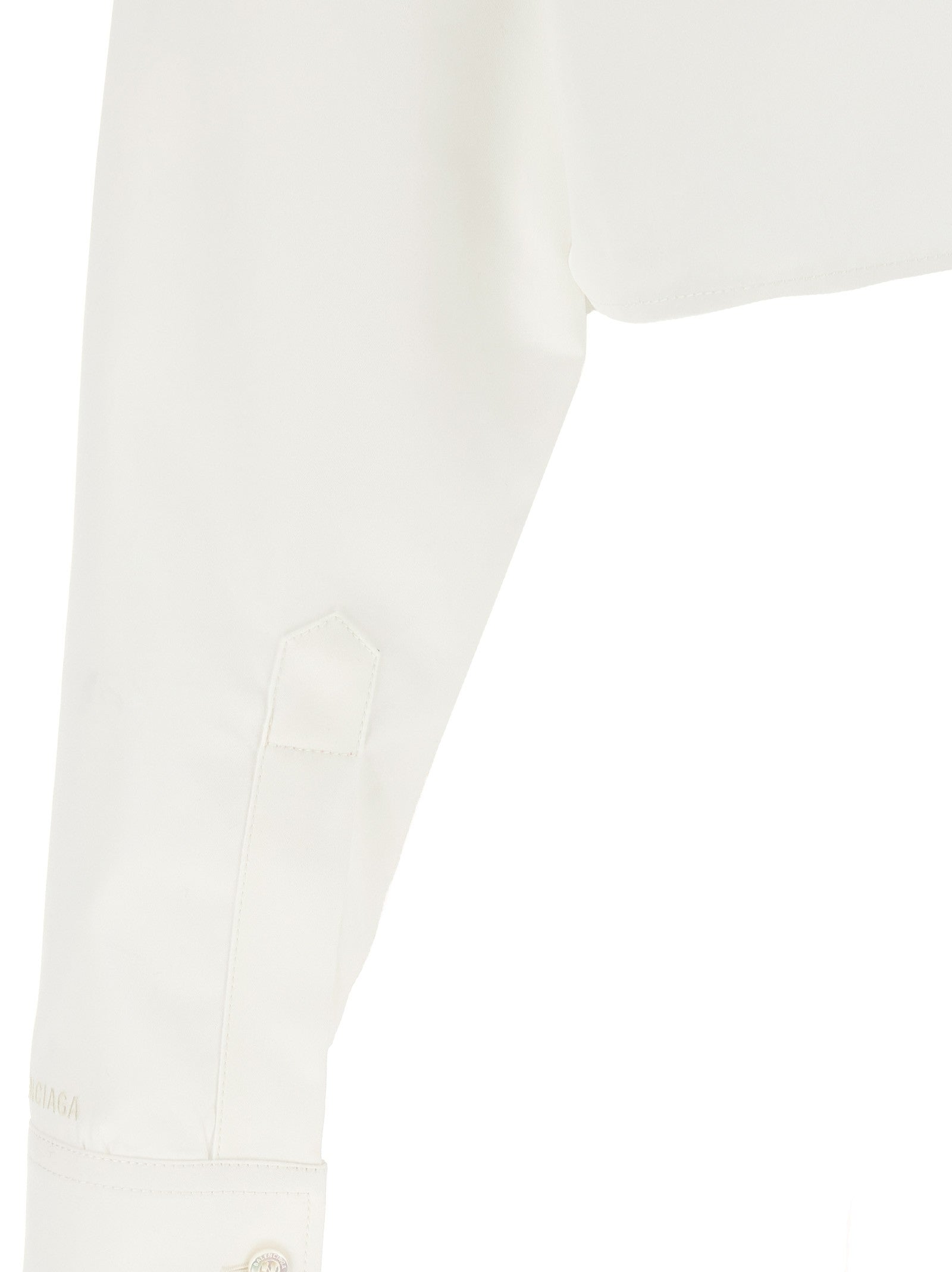 Balenciaga Cropped Shirt White
