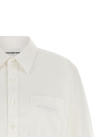 alexanderwang Cropped Shirt White