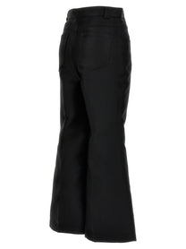 Giambattista Valli Cropped Silk Blend Pants Black
