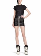 DRKSHDW Women's Cropped Small Level Shirt Black, view 2