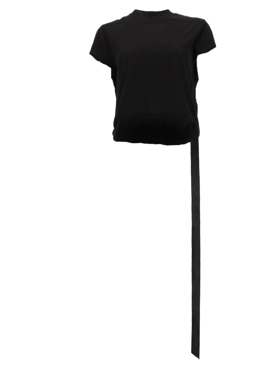 DRKSHDW Women's Cropped Small Level Shirt Black