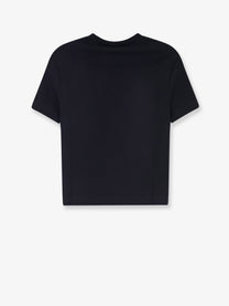 Fendi Women's Cropped Stretch Cotton Shirt Black