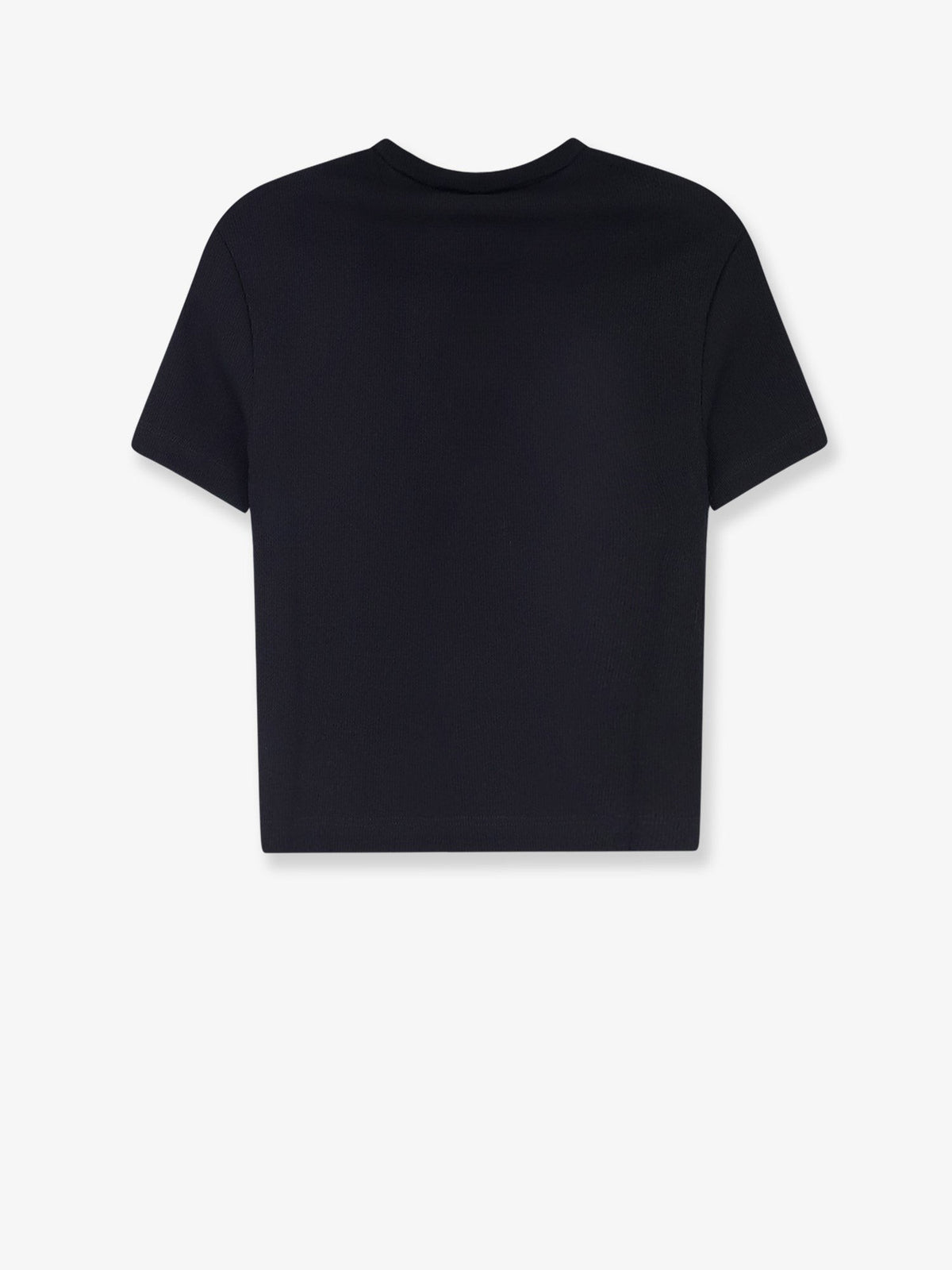 Fendi Women's Cropped Stretch Cotton Shirt Black, view 2